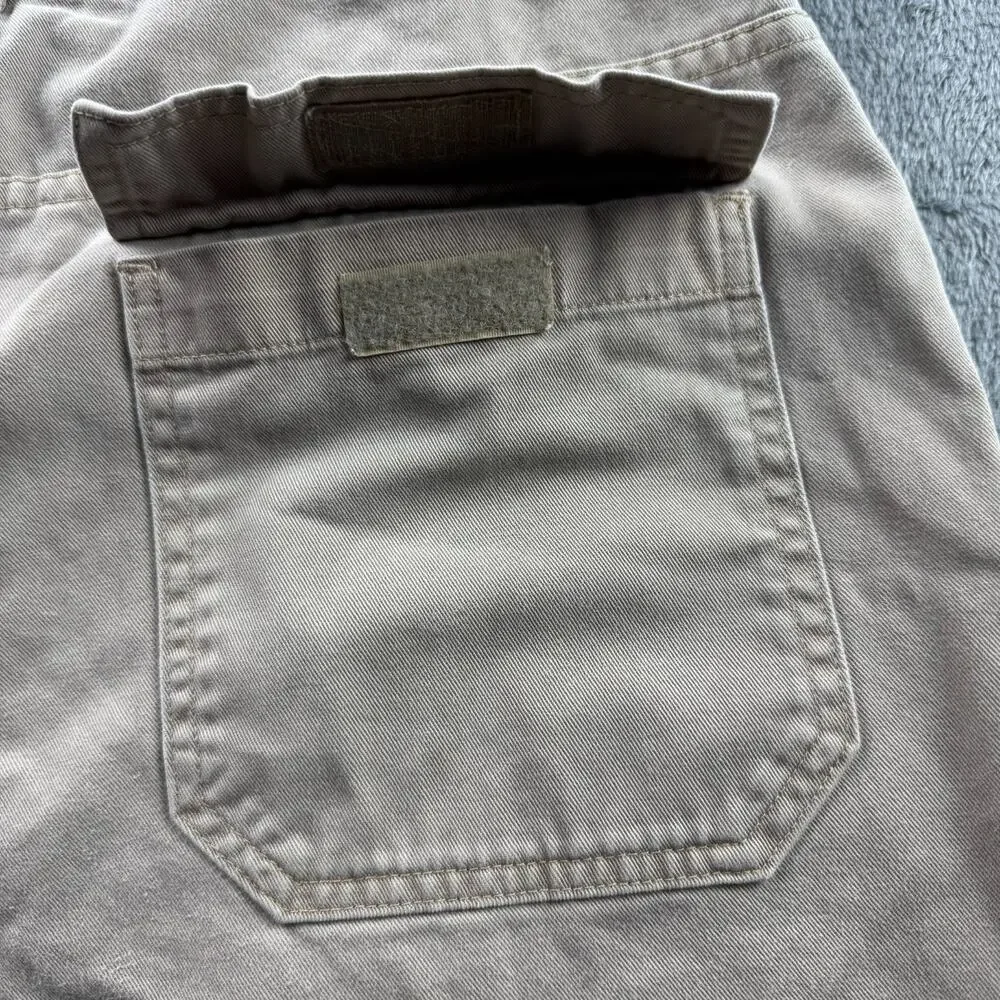 Vintage J.Crew Cargo Shorts Men's 32 Fits 30 Khaki Utility Made in Taiwan